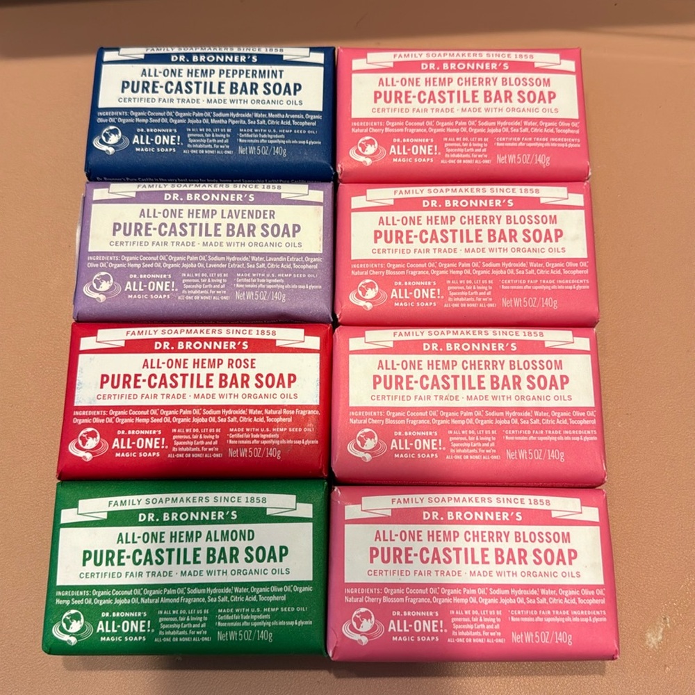 Dr. Bronner’s Pure-Castile Bar Soap Variety Pack